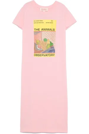 The Animals Observatory Vestido con estampado gráfico