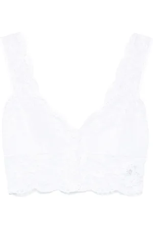 ERMANNO SCERVINO Top con detalles de encaje