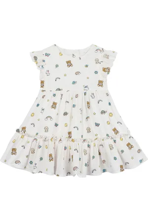 Moschino Vestido con oso estampado