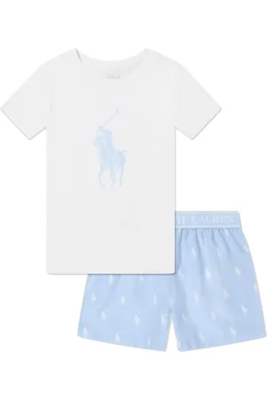 Ralph Lauren Pijama con logo estampado