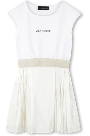 Karl Lagerfeld Vestido con logo estampado