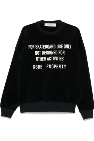 Golden Goose Sudadera con letras bordadas
