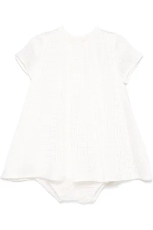 Balmain Vestido con motivo del monograma