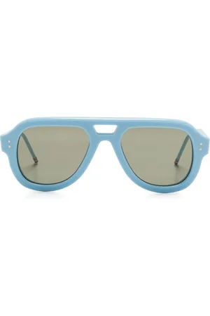 Thom Browne Gafas de sol con montura piloto