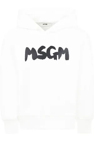 Msgm Sudadera con capucha y logo