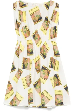 The Animals Observatory Vestido con estampado gráfico
