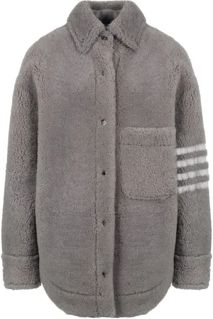 Thom Browne Sobrecamisa oversize con motivo 4-Bar