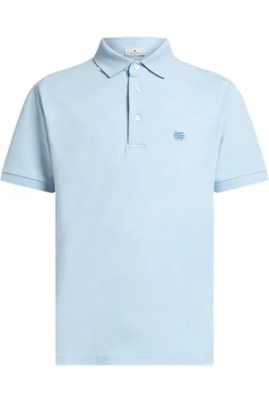 Etro Polo con motivo de cachemira en jacquard