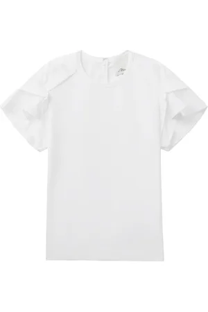 3.1 Phillip Lim Camiseta con detalle drapeado