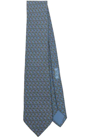 Hermès Corbata de seda 2000