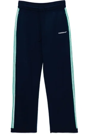 Casablanca Pantalones con logo bordado