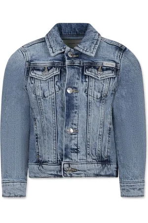 Calvin Klein Chaqueta vaquera con parche del logo