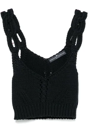 ERMANNO SCERVINO Camiseta de tirantes lisa