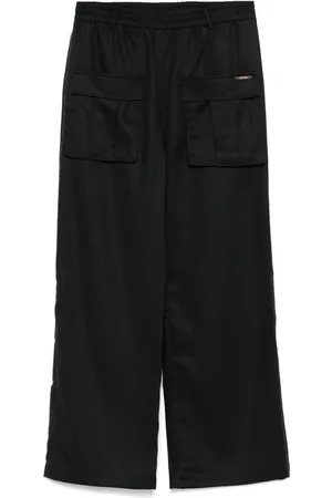 Twin-Set Pantalones con letras del logo