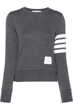 Thom Browne Sudadera Loopback con motivo 4-Bar