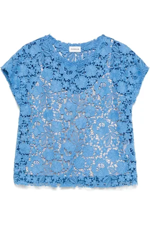 P.A.R.O.S.H. Blusa de encaje
