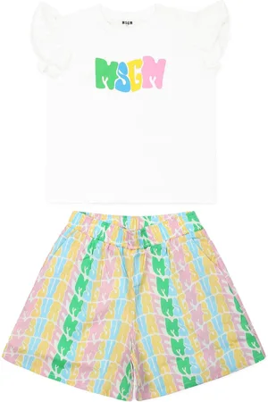 Msgm Chándal con logo estampado