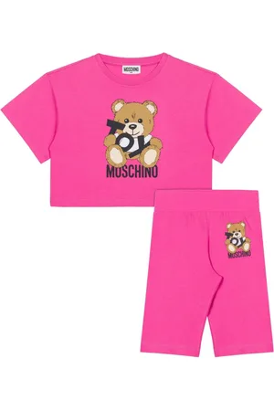 Moschino Conjunto de leggins y camiseta con motivo Teddy Bear
