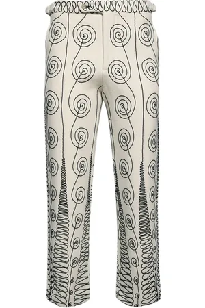 BODE Pantalones Quillwork