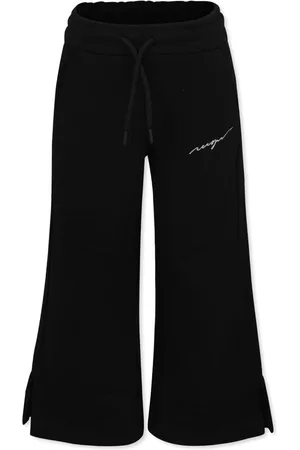 Msgm Pantalones de chándal con logo bordado