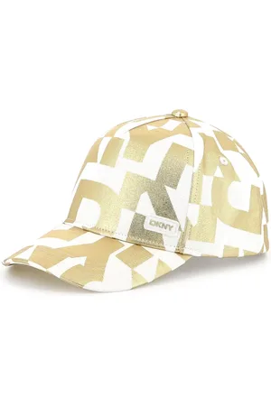DKNY Gorra con estampado brillante