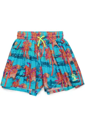 Diesel Bañador con palmera estampada