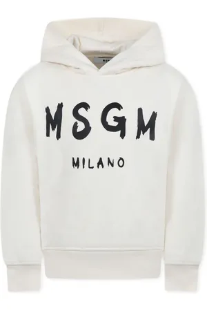 Msgm Sudadera con capucha y logo