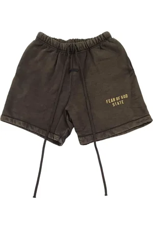 FEAR OF GOD Bermudas con logo estampado