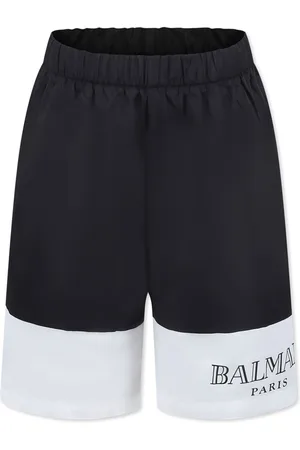 Balmain Bañador con logo estampado