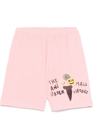 The Animals Observatory Bermudas con logo estampado