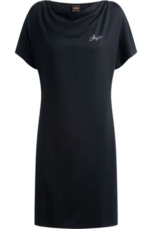 HUGO BOSS Vestido con detalle del logo