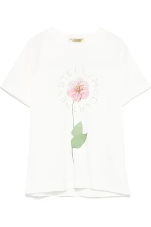 Stella McCartney Camiseta con estampado floral
