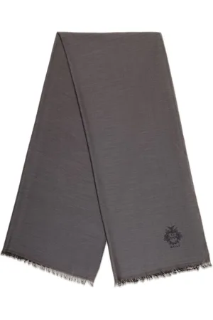 Bally Bufanda con logo bordado