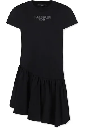 Balmain Vestido con detalle del logo