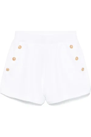 Balmain Pantalones cortos con botones en relieve