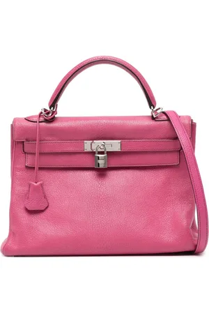 Hermès Bolso Kelly 32 Pink Magnolia PHW