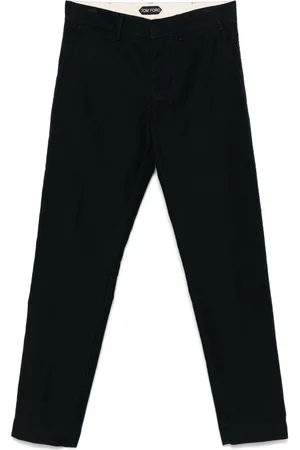 Tom Ford Pantalones chinos con cierre de botón