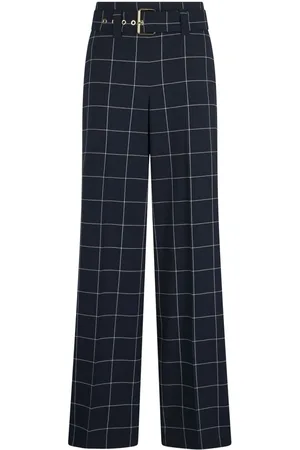 Liu Jo Pantalones de vestir a cuadros