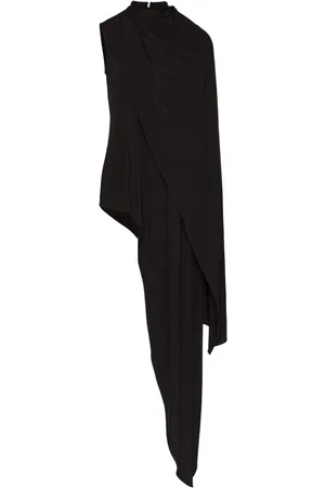 MAGDA BUTRYM Vestido corto con detalle drapeado