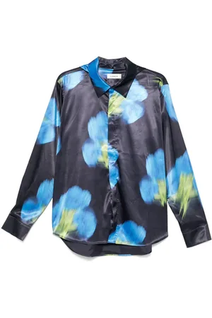 FLÂNEUR Camisa con capucha y motivo floral