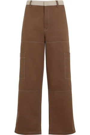 OFF-WHITE Pantalones de algodón