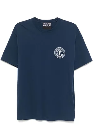 VERSACE Camiseta con emblema V