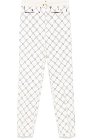 Elisabetta Franchi Pantalones con estampado de rombos