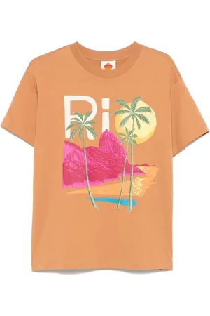 Farm Rio Camiseta Caramel