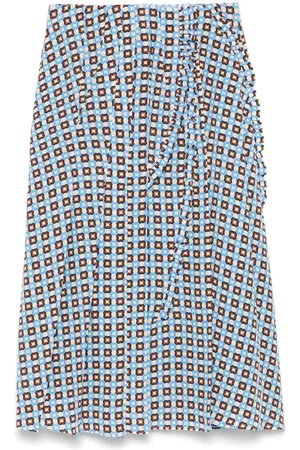 ERMANNO SCERVINO Falda midi estampada