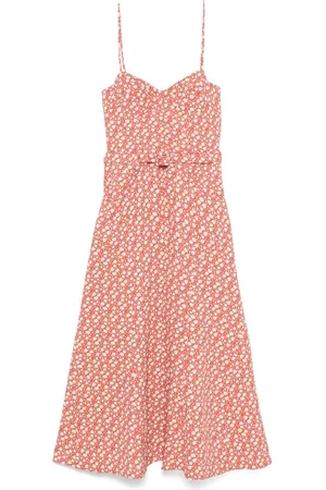 ERMANNO SCERVINO Vestido midi con estampado floral