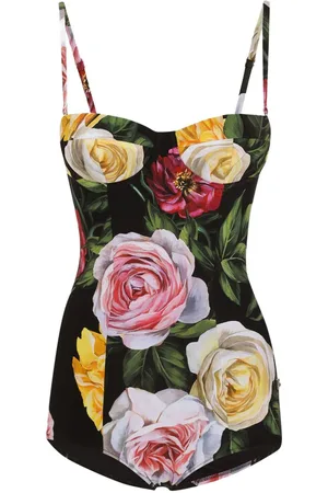 Dolce & Gabbana Bañador con estampado floral