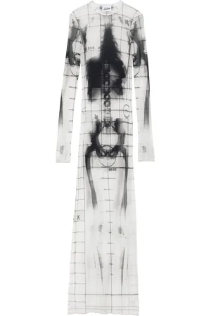 Jean Paul Gaultier Vestido largo Squeletor