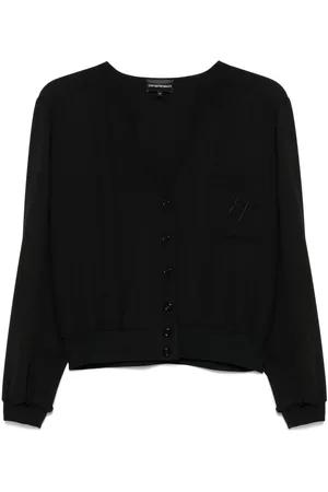 Emporio Armani Blusa con logo bordado