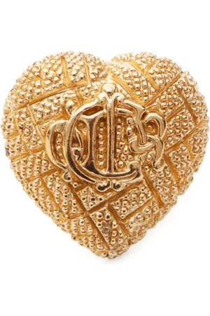 Dior Broche con logo de corazón 2000